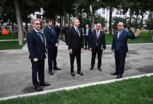 Prezident İlham Əliyev Qarabağ Universitetinin təmirdən sonra açılışında iştirak edib (FOTO/VİDEO) (YENİLƏNİB-4)