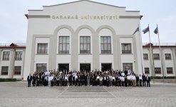 Prezident İlham Əliyev Qarabağ Universitetinin təmirdən sonra açılışında iştirak edib (FOTO/VİDEO) (YENİLƏNİB-4)