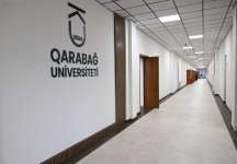 Prezident İlham Əliyev Qarabağ Universitetinin təmirdən sonra açılışında iştirak edib (FOTO/VİDEO) (YENİLƏNİB-4)
