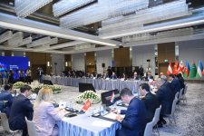 Bakıda "Avrasiya Nəqliyyat Marşrutu"nun yaradılması ilə bağlı Dövlətlərin dəmiryolu administrasiyaları rəhbərlərinin konsultativ görüşü keçirilib (FOTO) (ƏLAVƏ OLUNUB)