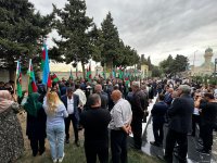 Şəhid Mübariz Məmmədovun nəşinin qalıqları dəfn edildi (FOTO)