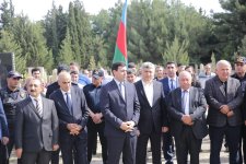 Antiterror tədbirləri zamanı şəhidlik zirvəsinə ucalan Vüsal Rüstəmovun ildönümü qeyd olunub (FOTO)