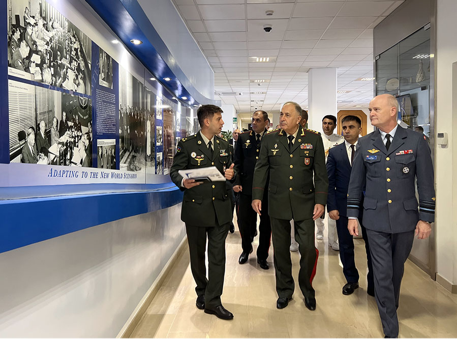 Azərbaycan-İtaliya arasında hərbi təhsil sahəsində qarşılıqlı əməkdaşlıq imkanları müzakirə olunub (FOTO)