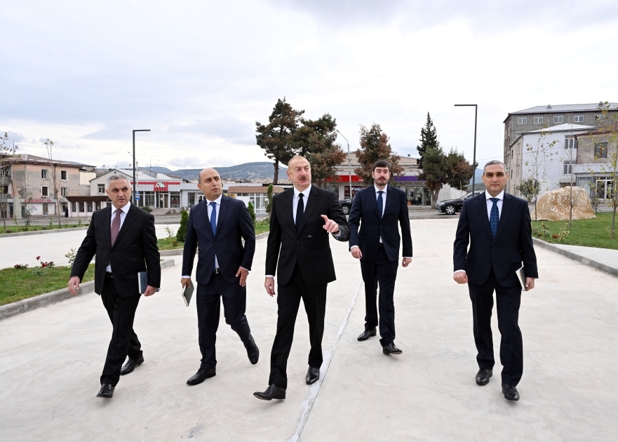 Prezident İlham Əliyev Qarabağ Universitetinin təmirdən sonra açılışında iştirak edib (FOTO/VİDEO) (YENİLƏNİB-4)