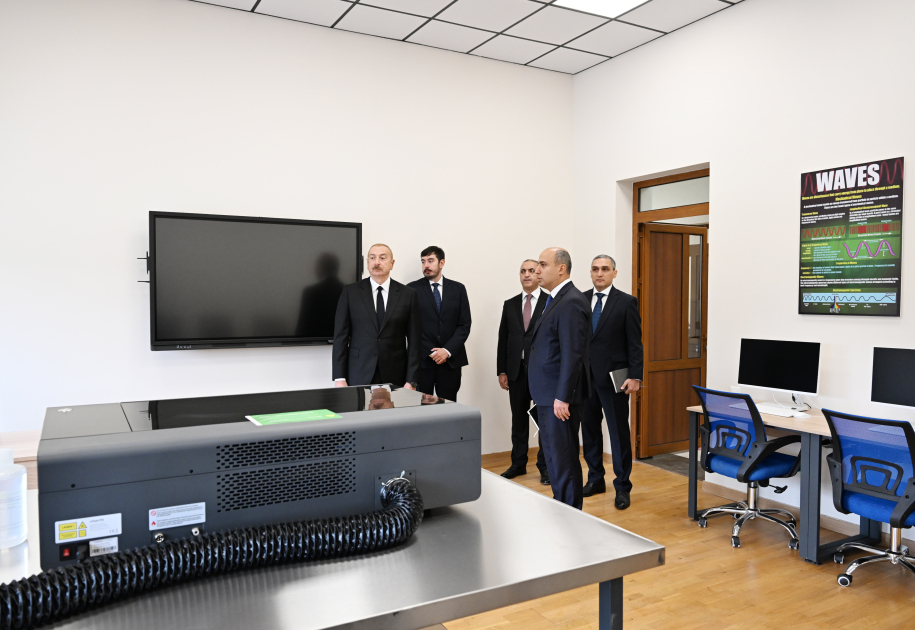 Prezident İlham Əliyev Qarabağ Universitetinin təmirdən sonra açılışında iştirak edib (FOTO/VİDEO) (YENİLƏNİB-4)