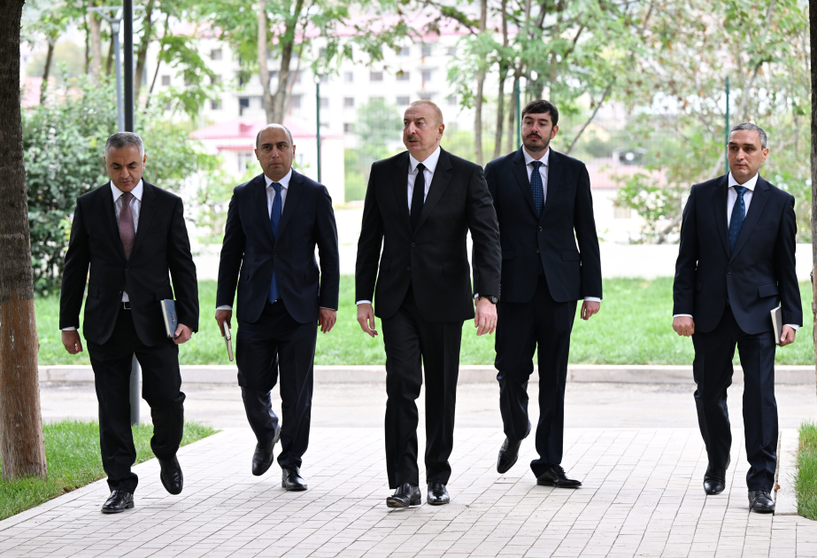 Prezident İlham Əliyev Qarabağ Universitetinin təmirdən sonra açılışında iştirak edib (FOTO/VİDEO) (YENİLƏNİB-4)