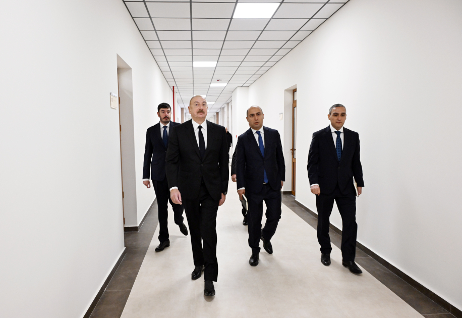 Prezident İlham Əliyev Qarabağ Universitetinin təmirdən sonra açılışında iştirak edib (FOTO/VİDEO) (YENİLƏNİB-4)
