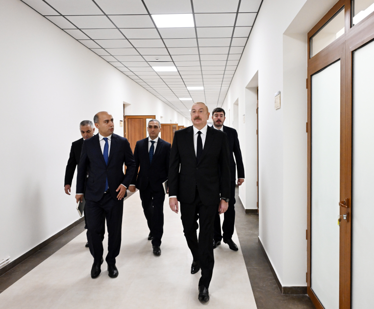 Prezident İlham Əliyev Qarabağ Universitetinin təmirdən sonra açılışında iştirak edib (FOTO/VİDEO) (YENİLƏNİB-4)