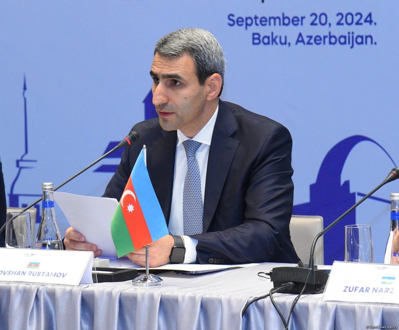 Bakıda "Avrasiya Nəqliyyat Marşrutu"nun yaradılması ilə bağlı Dövlətlərin dəmiryolu administrasiyaları rəhbərlərinin konsultativ görüşü keçirilib (FOTO) (ƏLAVƏ OLUNUB)