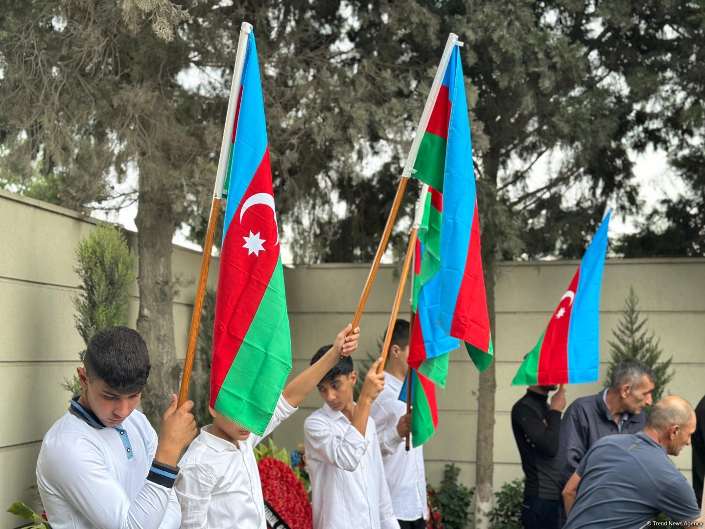 Şəhid Mübariz Məmmədovun nəşinin qalıqları dəfn edildi (FOTO)