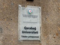 Qarabağ Universiteti və yataqxanasından görüntülər (FOTO/VİDEO)