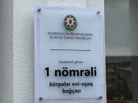 Xankəndidə körpələr evi-uşaq bağçasına 80-dən artıq müraciət daxil olub - Regional Təhsil İdarəsi (FOTO)