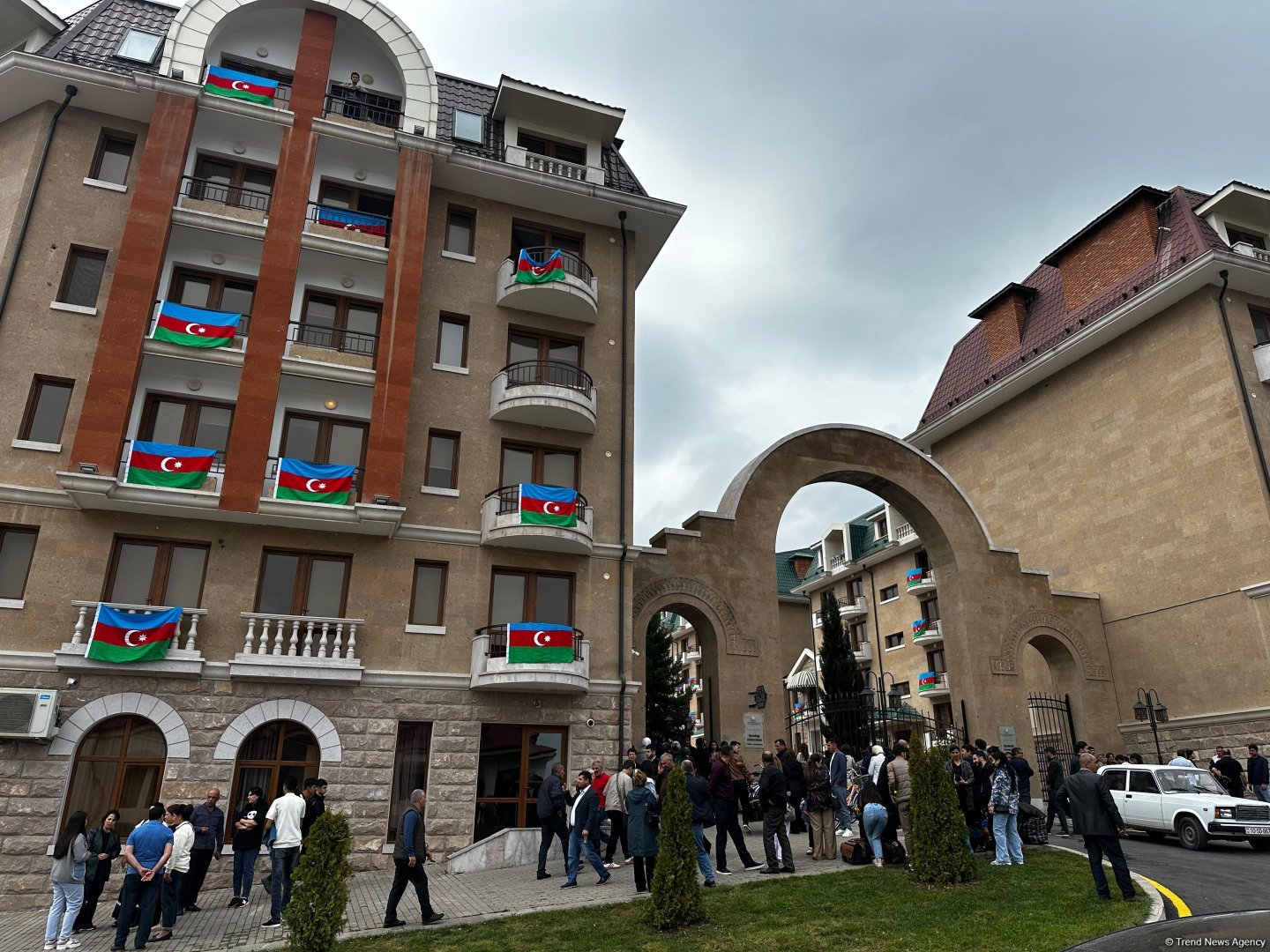 Qarabağ Universiteti və yataqxanasından görüntülər (FOTO/VİDEO)