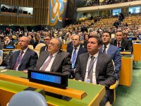 Azərbaycanın nümayəndə heyəti BMT-nin Gələcək Sammitində iştirak edir (FOTO)
