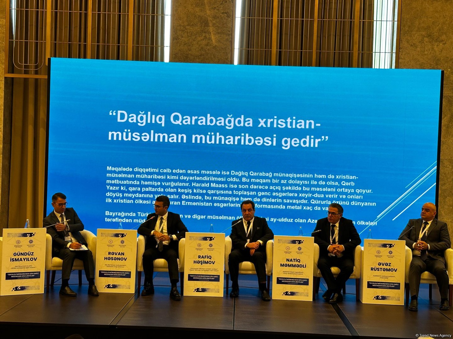 Şuşada ideoloji mübarizədə din amili ilə bağlı seminar keçirilib (ƏLAVƏ EDİLİB) (FOTO)