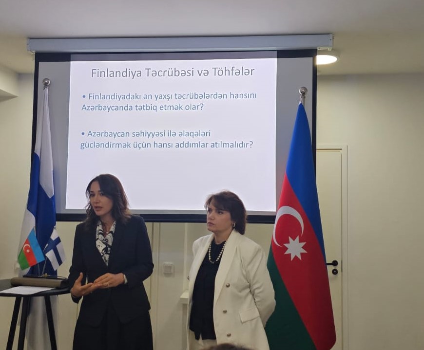 Finlandiyada yaşayan azərbaycanlı həkimlərin görüşü baş tutub (FOTO)