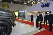 Azərbaycan və Belarus FHN rəhbərləri V “ADEX” sərgisində olublar (FOTO/VİDEO)