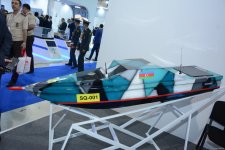 Azərbaycan "Kalan" və "Suqovuşan" suüstü dronlarını nümayiş etdirdi (FOTO)