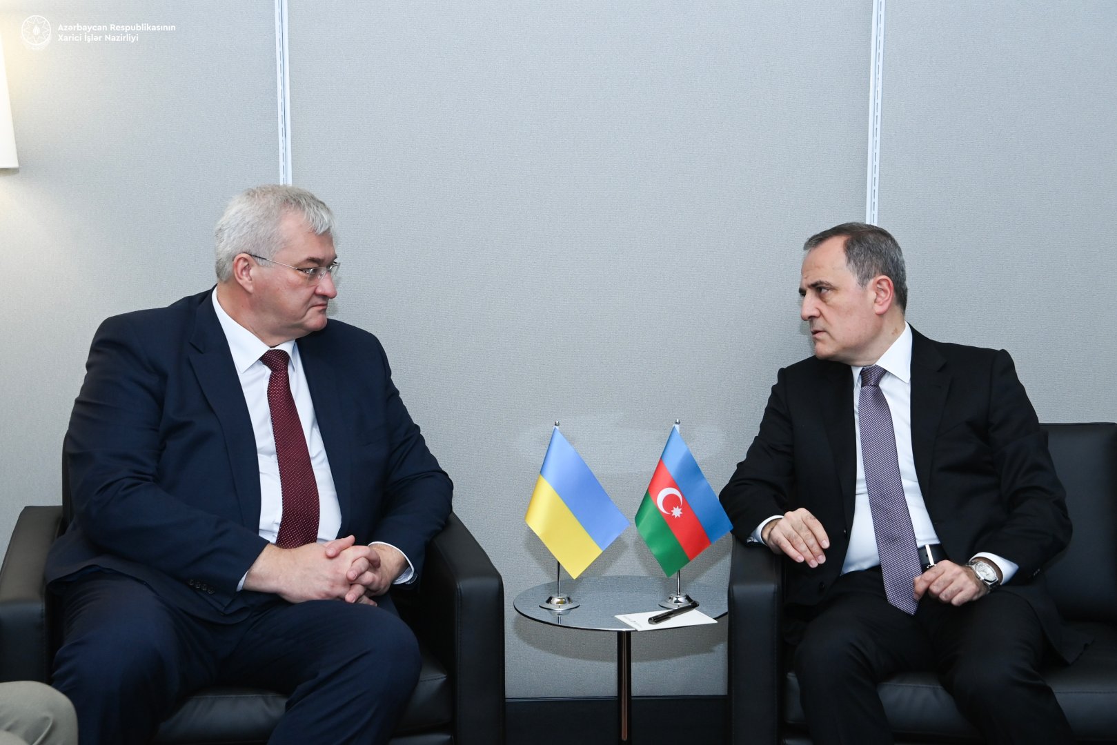 Azərbaycanla Ukrayna arasında ikitərəfli və regional məsələlərə dair fikir mübadiləsi aparılıb (FOTO)