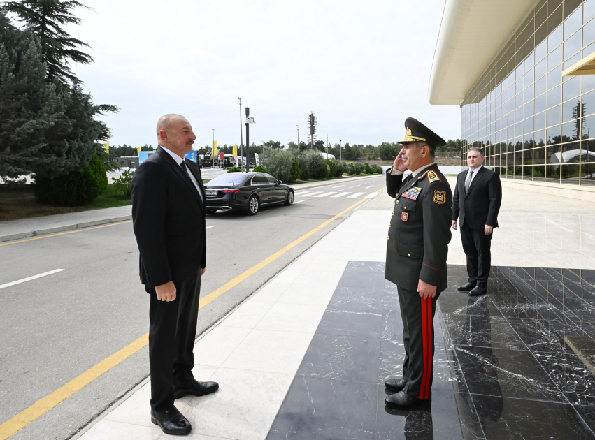 Prezident İlham Əliyev V “ADEX-2024” və “Securex Caspian” sərgiləri ilə tanış olub (FOTO/VİDEO) (YENİLƏNİB)