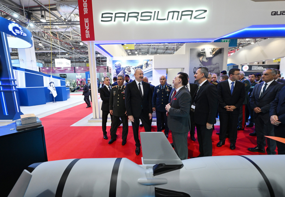 Prezident İlham Əliyev V “ADEX-2024” və “Securex Caspian” sərgiləri ilə tanış olub (FOTO/VİDEO) (YENİLƏNİB)