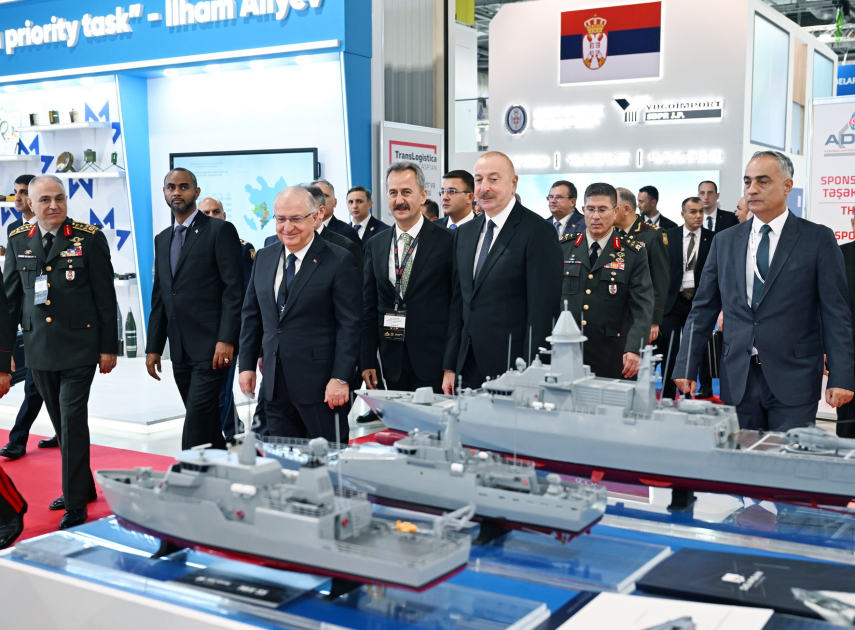 Prezident İlham Əliyev V “ADEX-2024” və “Securex Caspian” sərgiləri ilə tanış olub (FOTO/VİDEO) (YENİLƏNİB)
