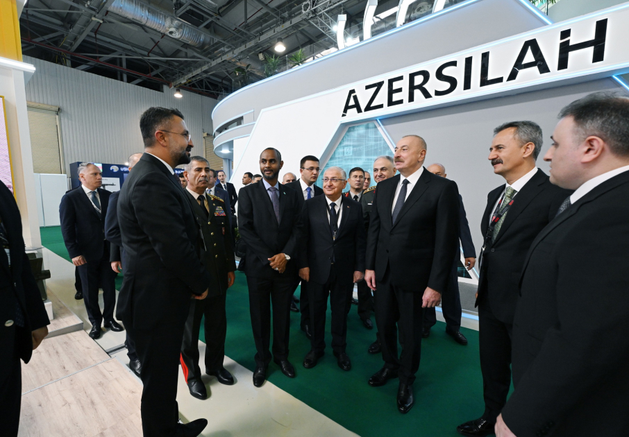 Prezident İlham Əliyev V “ADEX-2024” və “Securex Caspian” sərgiləri ilə tanış olub (FOTO/VİDEO) (YENİLƏNİB)