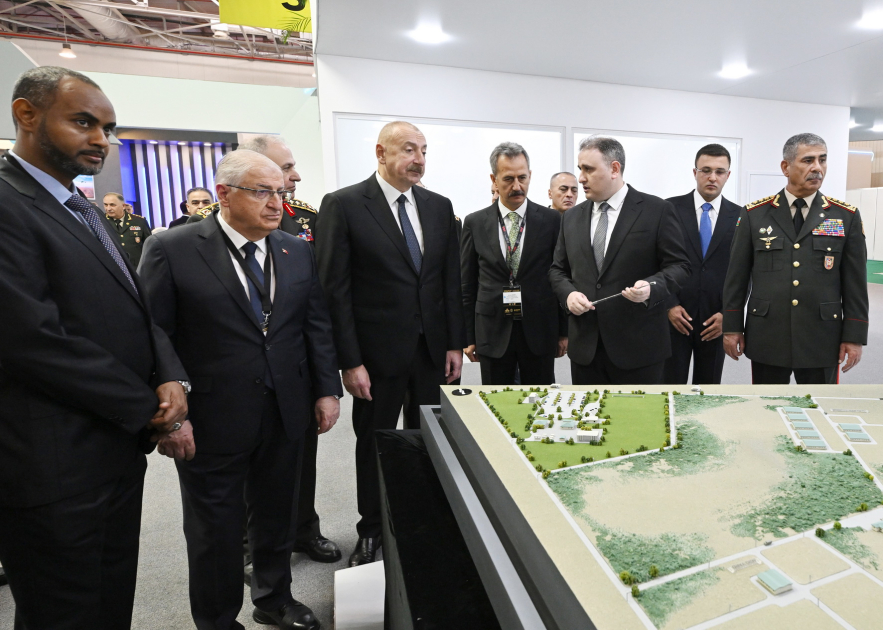 Prezident İlham Əliyev V “ADEX-2024” və “Securex Caspian” sərgiləri ilə tanış olub (FOTO/VİDEO) (YENİLƏNİB)