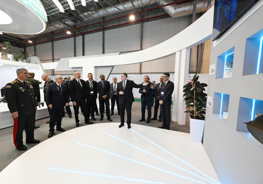 Prezident İlham Əliyev V “ADEX-2024” və “Securex Caspian” sərgiləri ilə tanış olub (FOTO/VİDEO) (YENİLƏNİB)