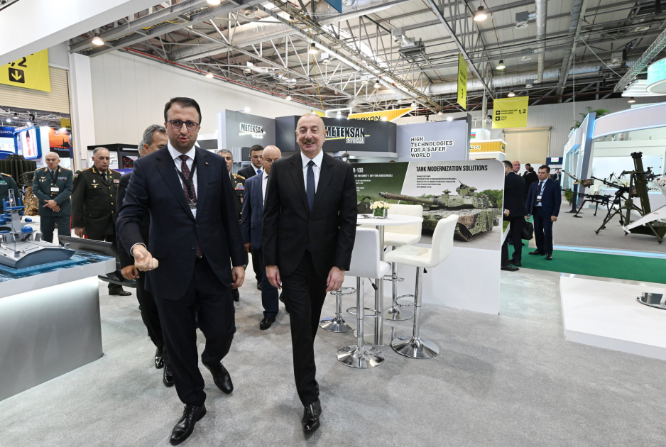 Prezident İlham Əliyev V “ADEX-2024” və “Securex Caspian” sərgiləri ilə tanış olub (FOTO/VİDEO) (YENİLƏNİB)