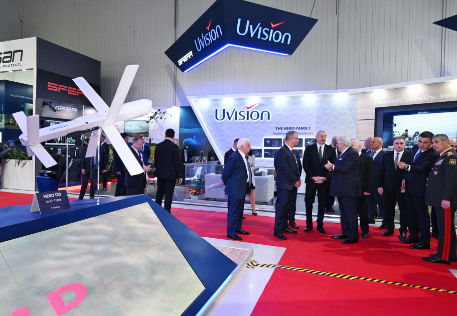 Prezident İlham Əliyev V “ADEX-2024” və “Securex Caspian” sərgiləri ilə tanış olub (FOTO/VİDEO) (YENİLƏNİB)