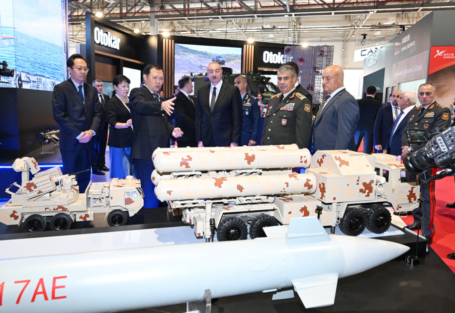 Prezident İlham Əliyev V “ADEX-2024” və “Securex Caspian” sərgiləri ilə tanış olub (FOTO/VİDEO) (YENİLƏNİB)