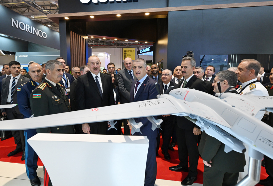 Prezident İlham Əliyev V “ADEX-2024” və “Securex Caspian” sərgiləri ilə tanış olub (FOTO/VİDEO) (YENİLƏNİB)