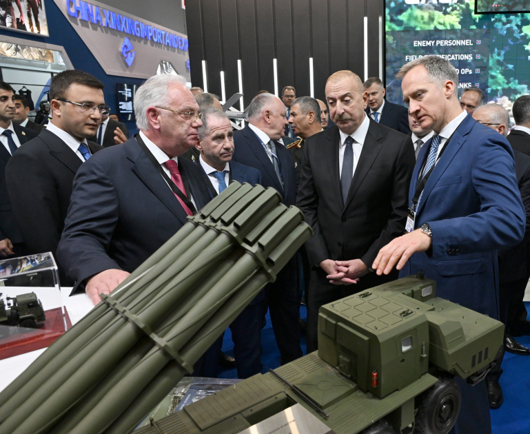 Prezident İlham Əliyev V “ADEX-2024” və “Securex Caspian” sərgiləri ilə tanış olub (FOTO/VİDEO) (YENİLƏNİB)