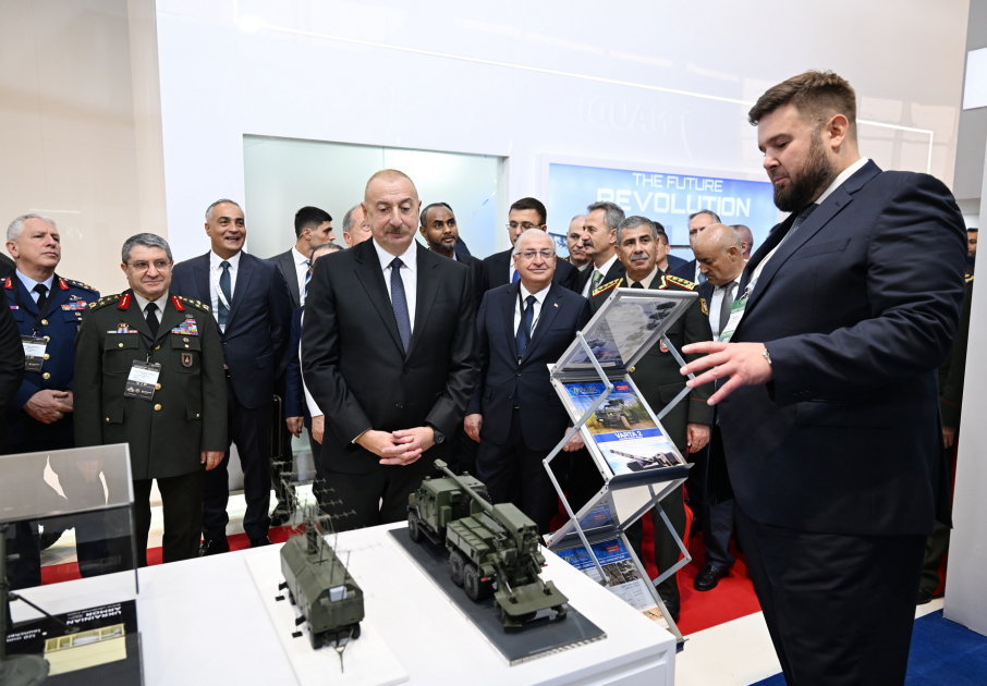 Prezident İlham Əliyev V “ADEX-2024” və “Securex Caspian” sərgiləri ilə tanış olub (FOTO/VİDEO) (YENİLƏNİB)