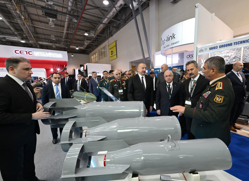 Prezident İlham Əliyev V “ADEX-2024” və “Securex Caspian” sərgiləri ilə tanış olub (FOTO/VİDEO) (YENİLƏNİB)