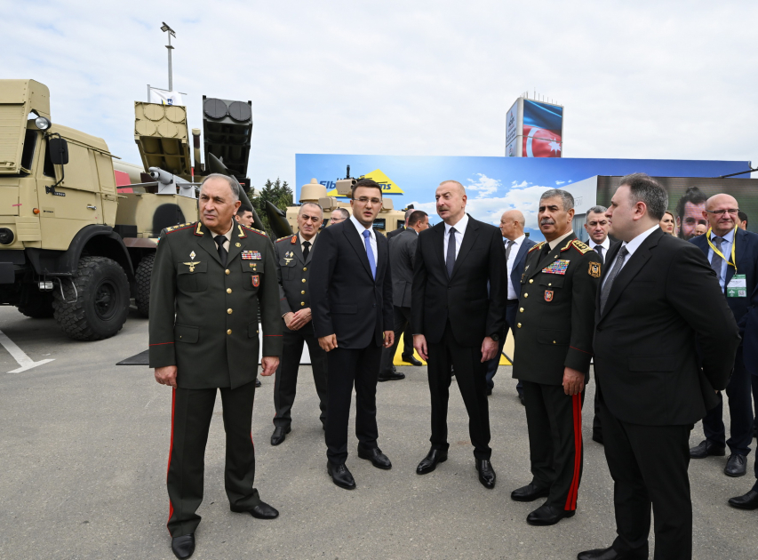 Prezident İlham Əliyev V “ADEX-2024” və “Securex Caspian” sərgiləri ilə tanış olub (FOTO/VİDEO) (YENİLƏNİB)