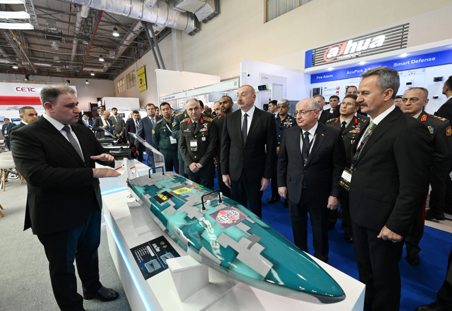 Prezident İlham Əliyev V “ADEX-2024” və “Securex Caspian” sərgiləri ilə tanış olub (FOTO/VİDEO) (YENİLƏNİB)