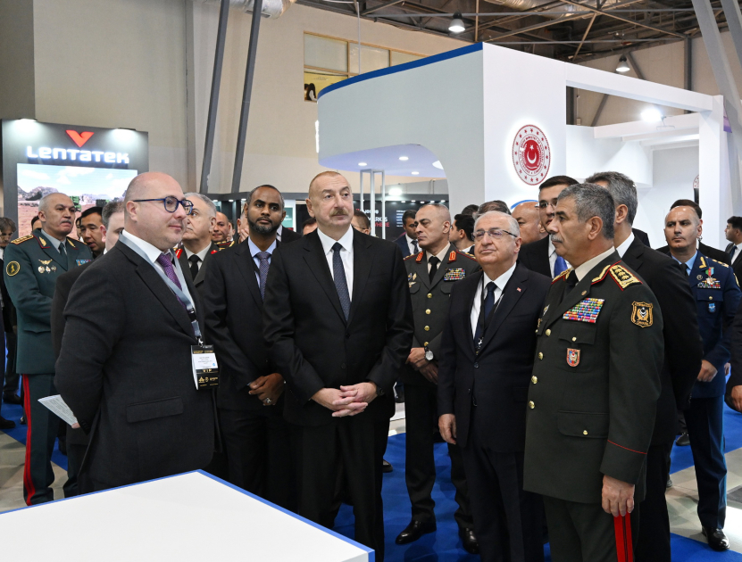 Prezident İlham Əliyev V “ADEX-2024” və “Securex Caspian” sərgiləri ilə tanış olub (FOTO/VİDEO) (YENİLƏNİB)