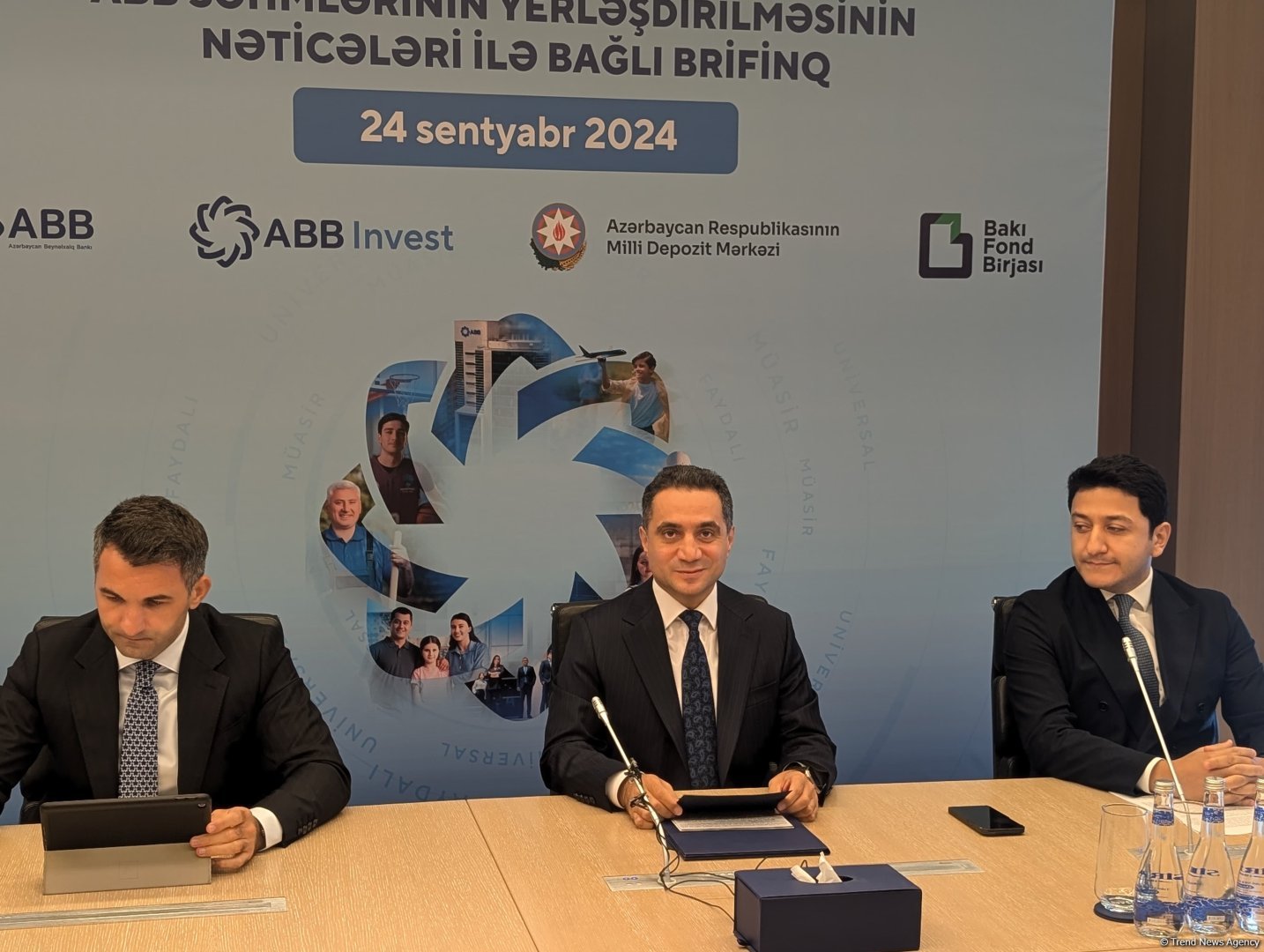 Azərbaycan Beynəlxalq Bankı səhmlərin emissiyası üzrə brifinq keçirib (ƏLAVƏ OLUNUB) (FOTO)