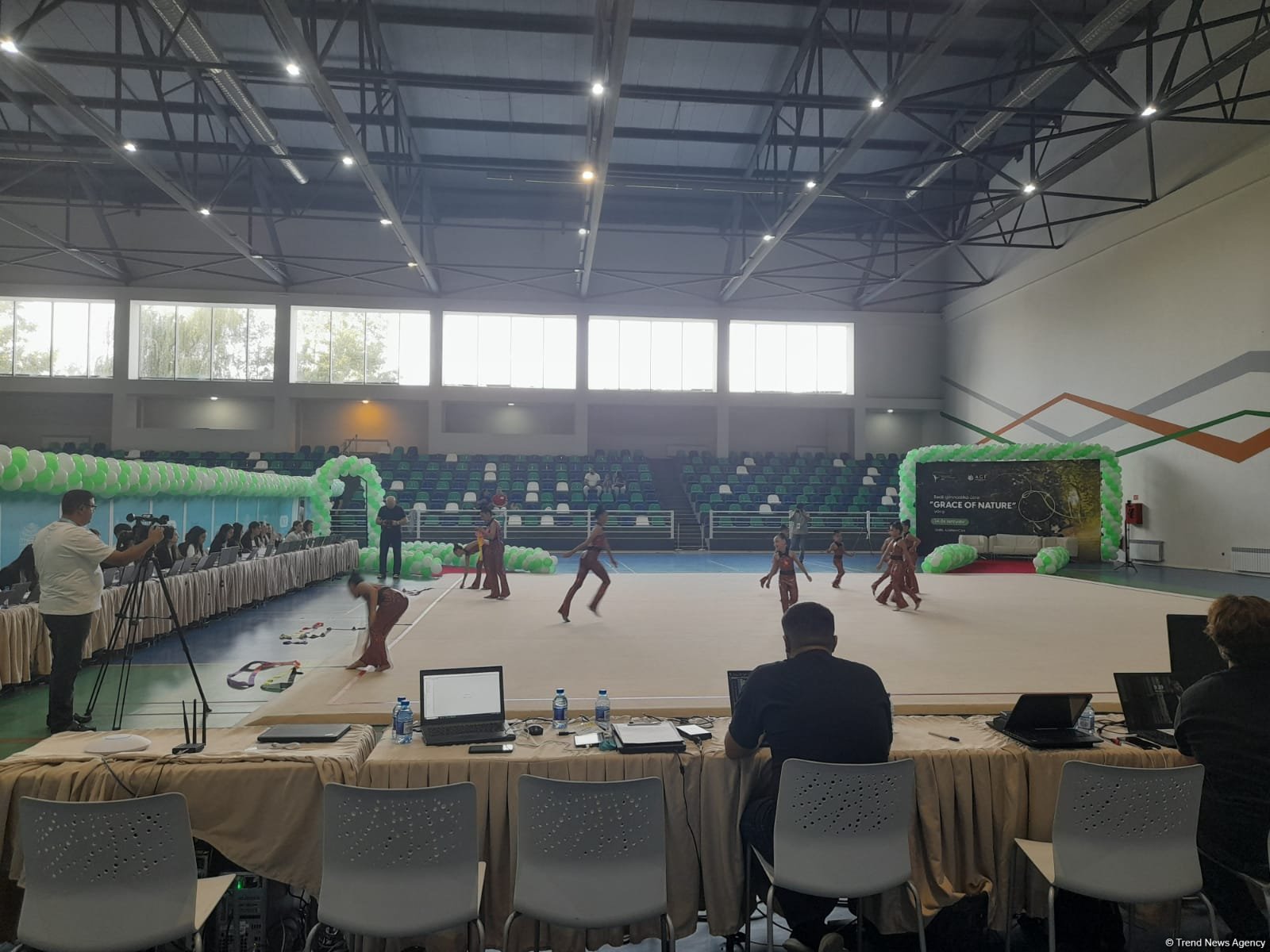 Qubada bədii gimnastika üzrə "Grace of Nature" turniri start götürüb (FOTO)