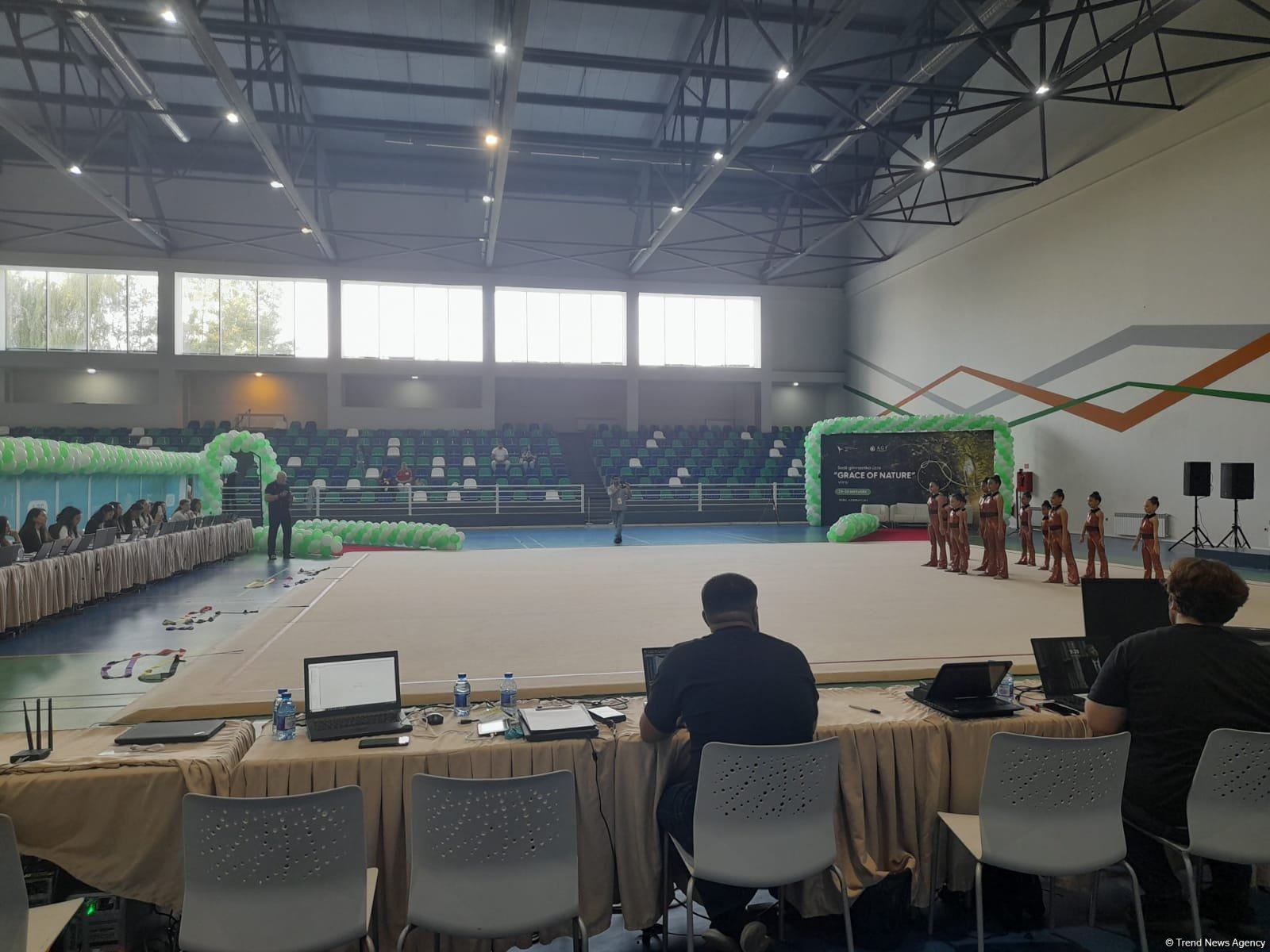 Qubada bədii gimnastika üzrə "Grace of Nature" turniri start götürüb (FOTO)