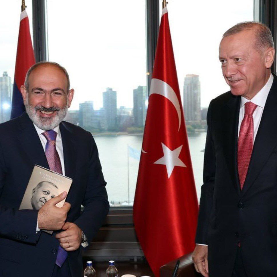 Ərdoğan Paşinyanı qəbul edib (FOTO) (YENİLƏNİB)