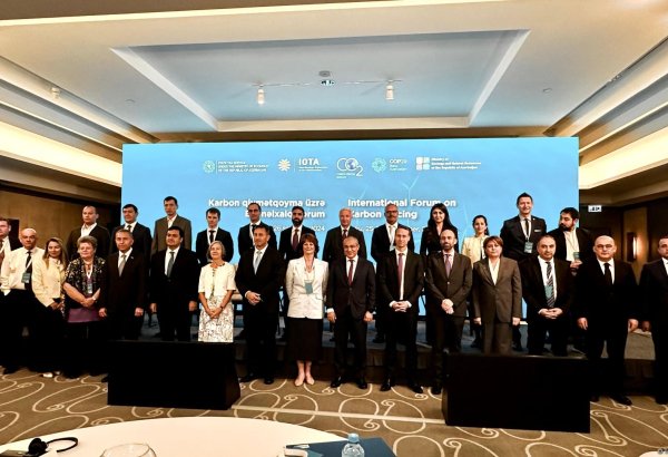 Bakıda Karbon Qiymətqoyma üzrə Beynəlxalq Forum keçirilib (FOTO) (ƏLAVƏ OLUNUB)