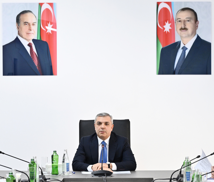 Əlaqələndirmə Qərargahının növbəti iclası Kəlbəcər şəhərində keçirilib (FOTO)