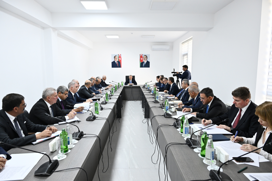 Əlaqələndirmə Qərargahının növbəti iclası Kəlbəcər şəhərində keçirilib (FOTO)