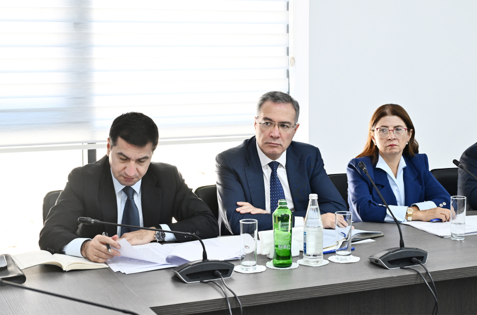 Əlaqələndirmə Qərargahının növbəti iclası Kəlbəcər şəhərində keçirilib (FOTO)