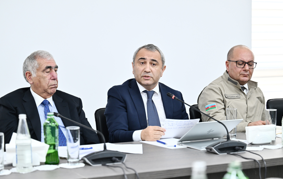 Əlaqələndirmə Qərargahının növbəti iclası Kəlbəcər şəhərində keçirilib (FOTO)