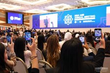 Asiya İnfrastruktur İnvestisiya Bankının illik toplantısının açılış mərasimi keçirilib (FOTO) (ƏLAVƏ EDİLİB)