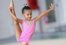 Qubada bədii gimnastika üzrə "Grace of Nature" turniri davam edir (FOTO)